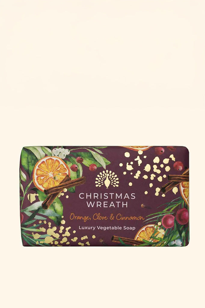 Christmas Tidings Christmas Wreath Soap 190g