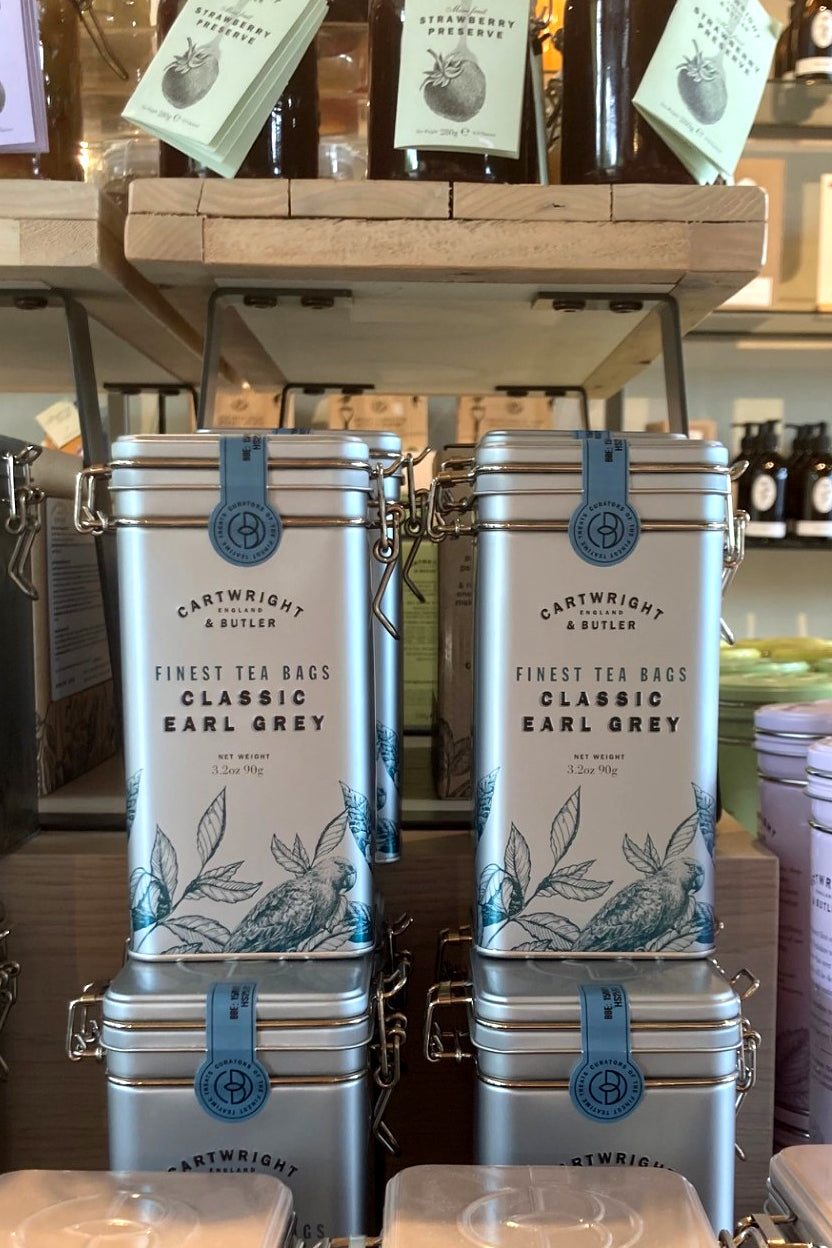 Cartwright & Butler Earl Grey Teabags in Caddy