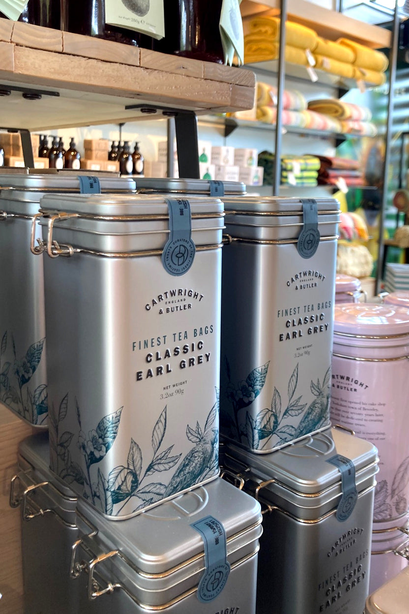 Cartwright & Butler Earl Grey Teabags in Caddy