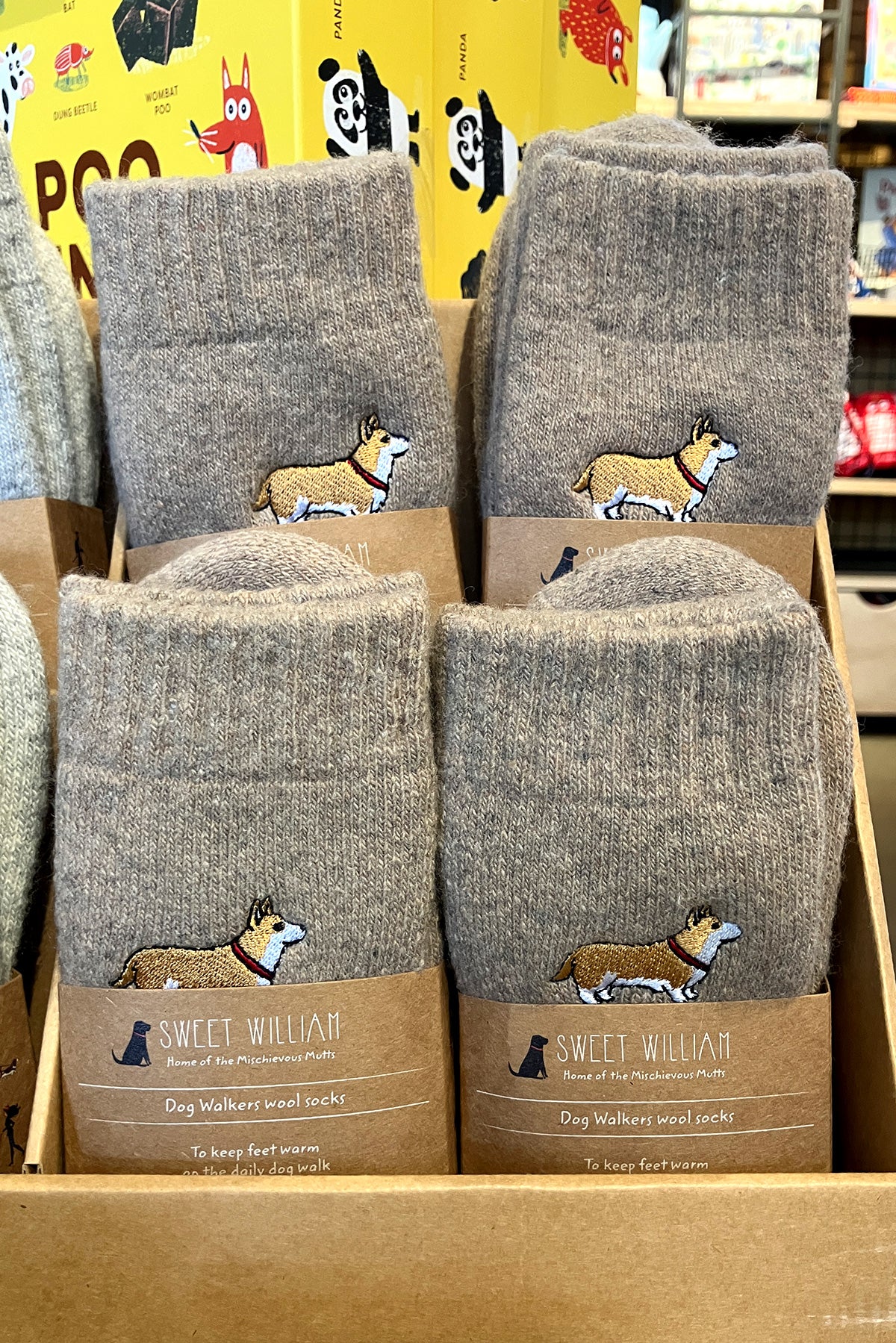 Corgi Dog Walking Socks