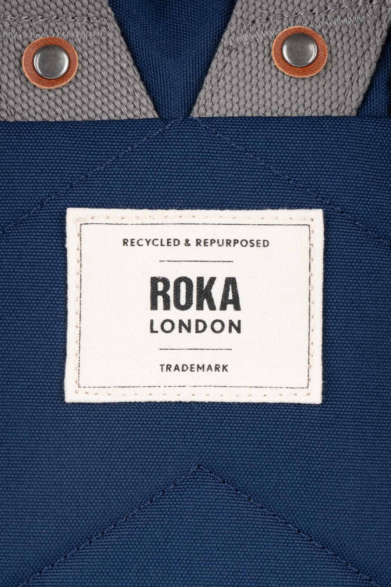 Crisp Blue Recycled Medium Backpack