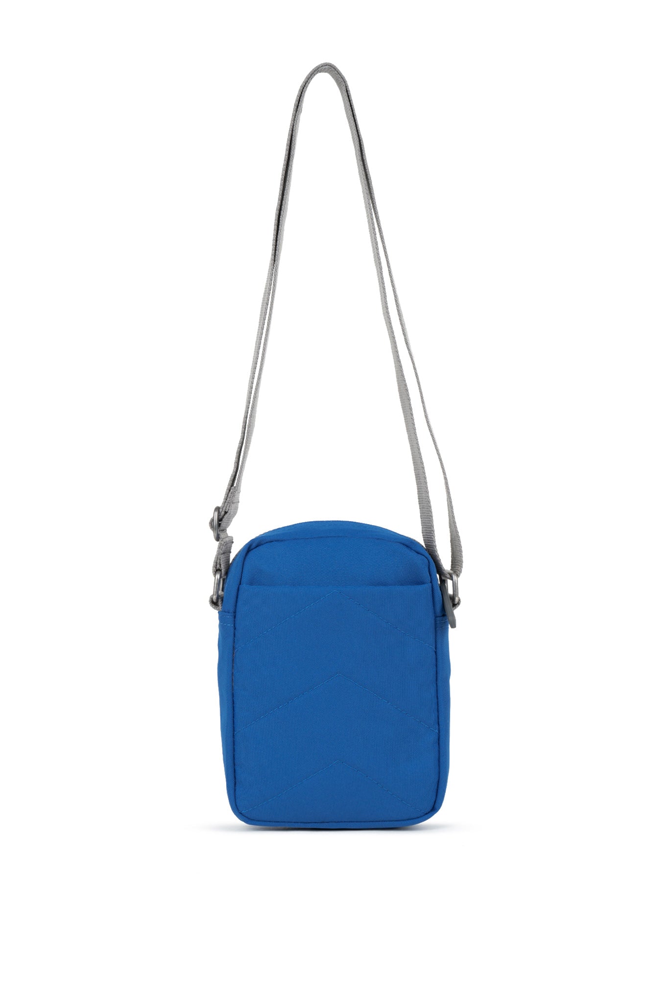 Roka Bond Recycled Canvas Crossbody Bag in Galactic Blue
