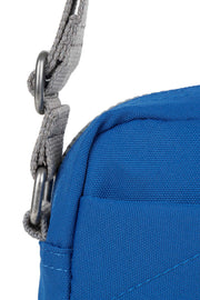Roka Bond Recycled Canvas Crossbody Bag in Galactic Blue