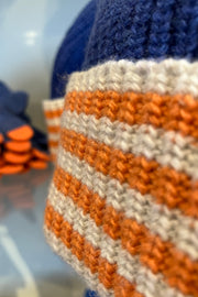 Denim Lambswool Kids Hat