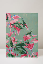 Epimedium Painting On Canvas By Daniel Quirke for the Royal Parks | Regents Park Collection