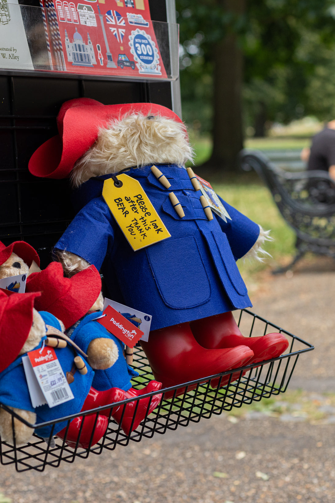 Large Collectors Paddington Bear Soft Toy