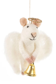 Felt Angelica Mouse Hanging Decoration