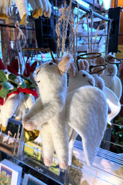 Felt Angelica Mouse Hanging Decoration