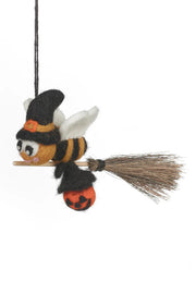 Felt Bee-Witched Hanging Decoration