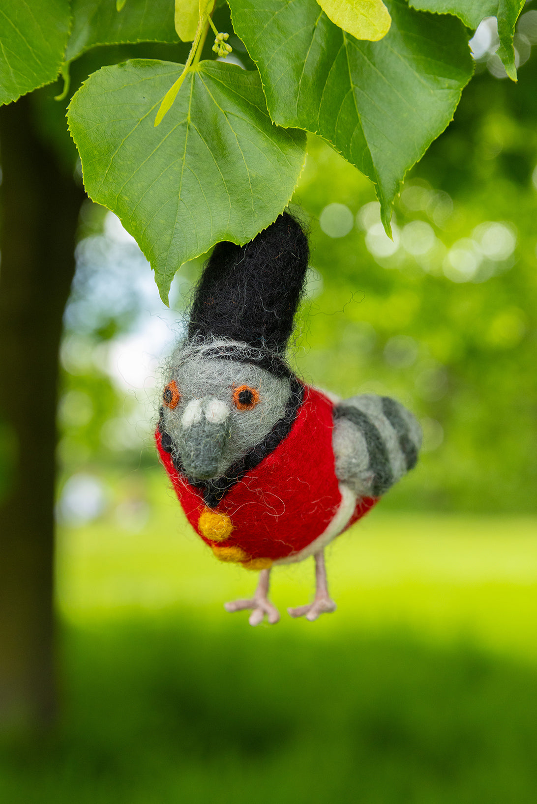 Felt Beefeater Pigeon Hanging Decoration