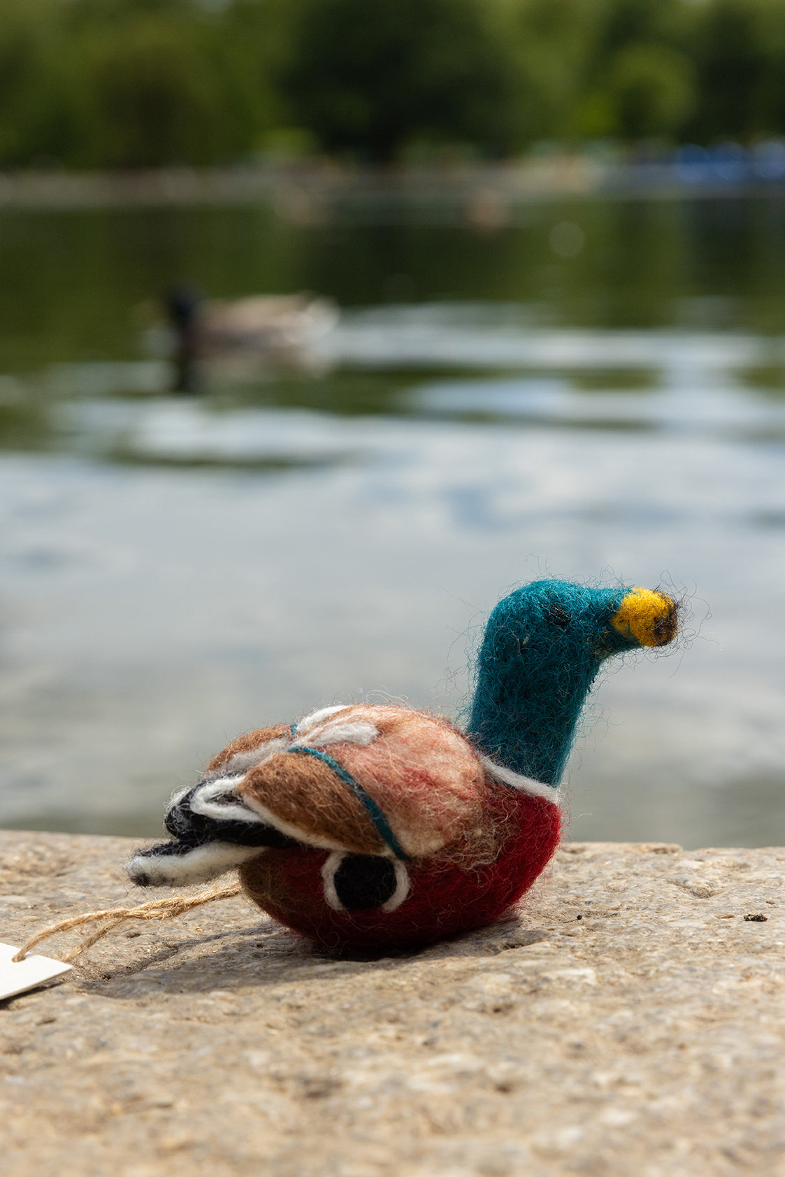 Felt Mallard Hanging Decoration