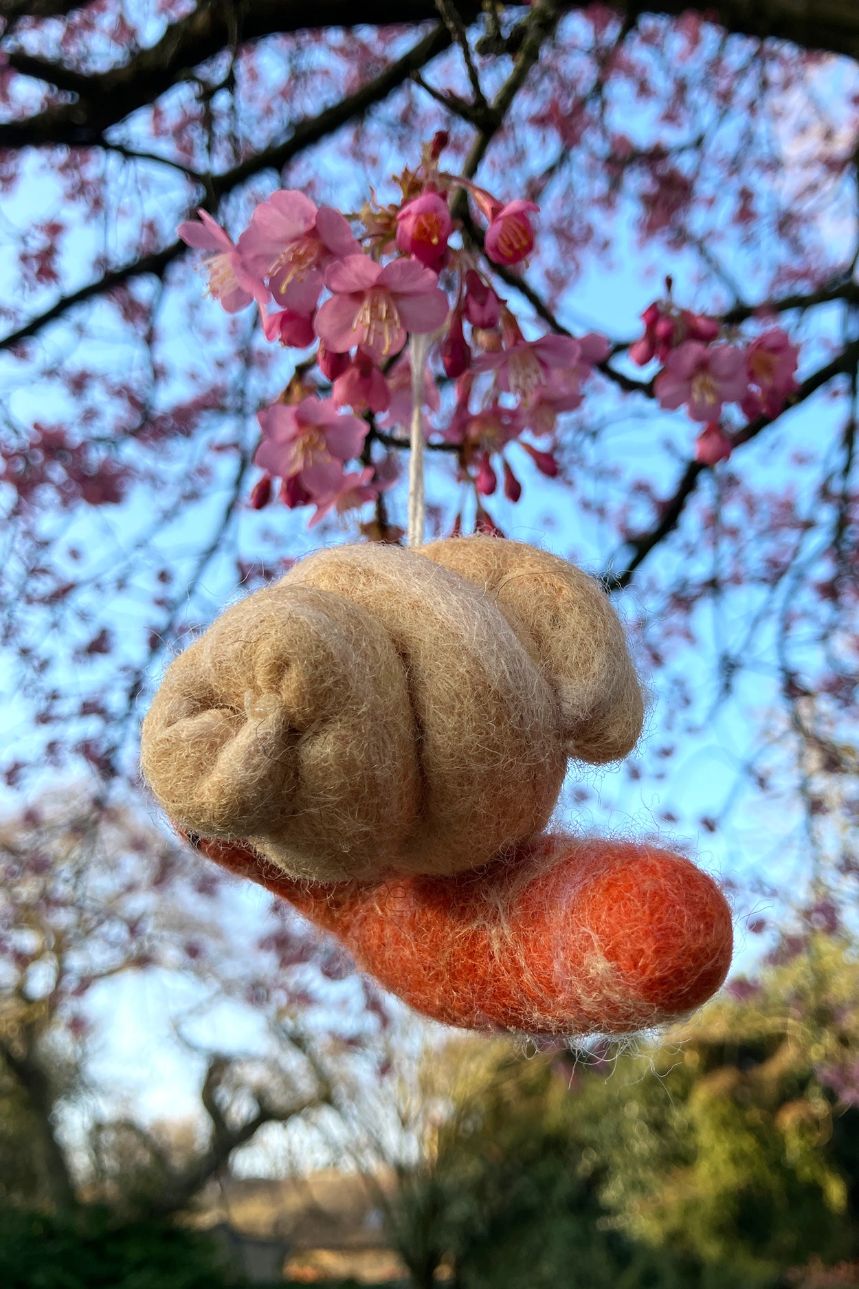 Felt Sadie The Snail Hanging Decoration