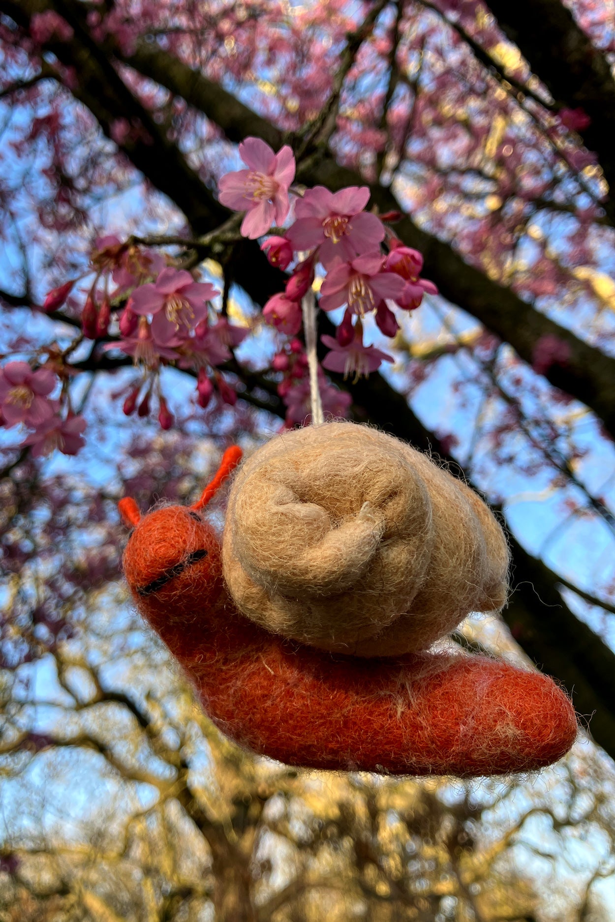 Felt Sadie The Snail Hanging Decoration