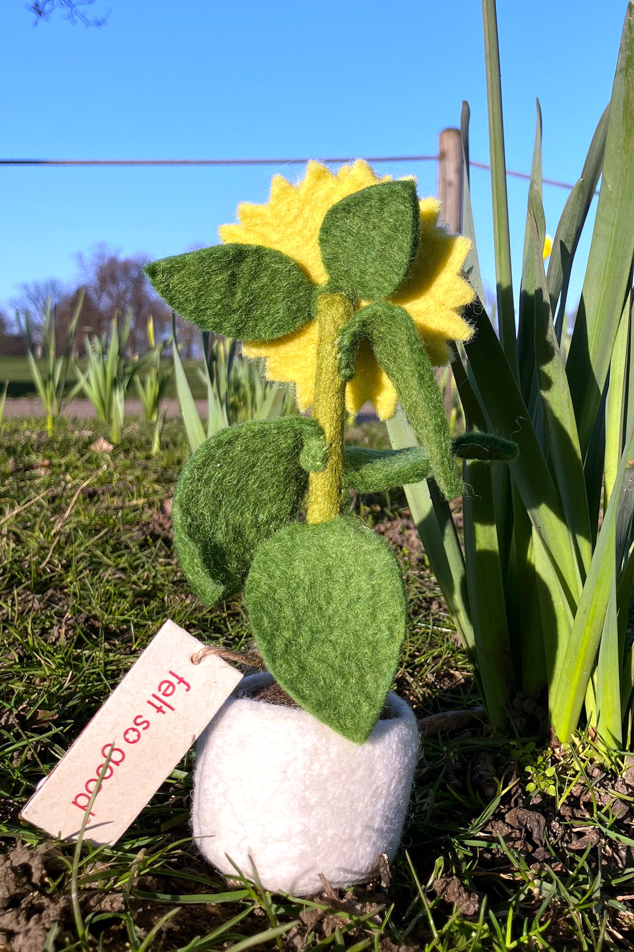 Felt Sunny Sunflower Decoration