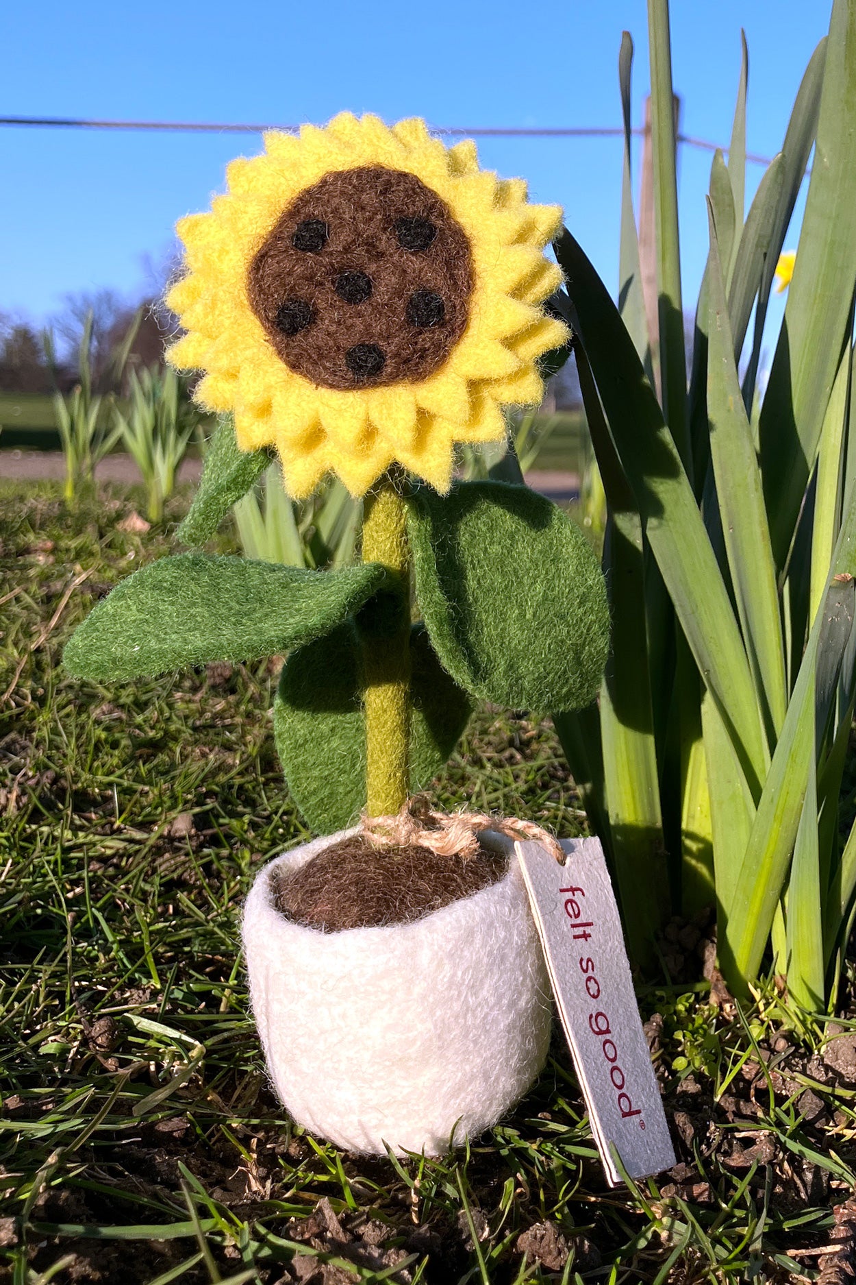 Felt Sunny Sunflower Decoration