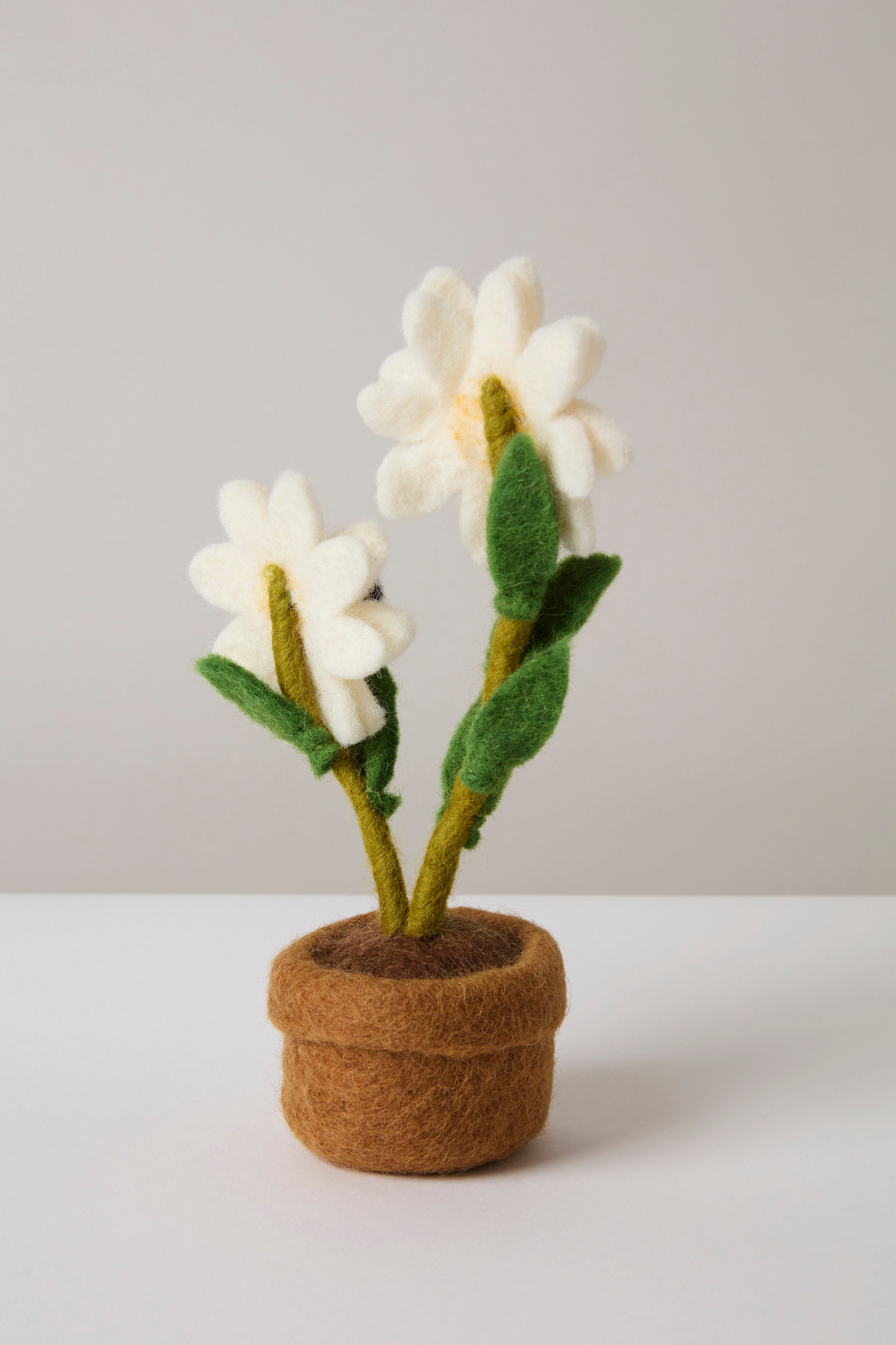 Felt Daisy in Pot Hanging Decoration