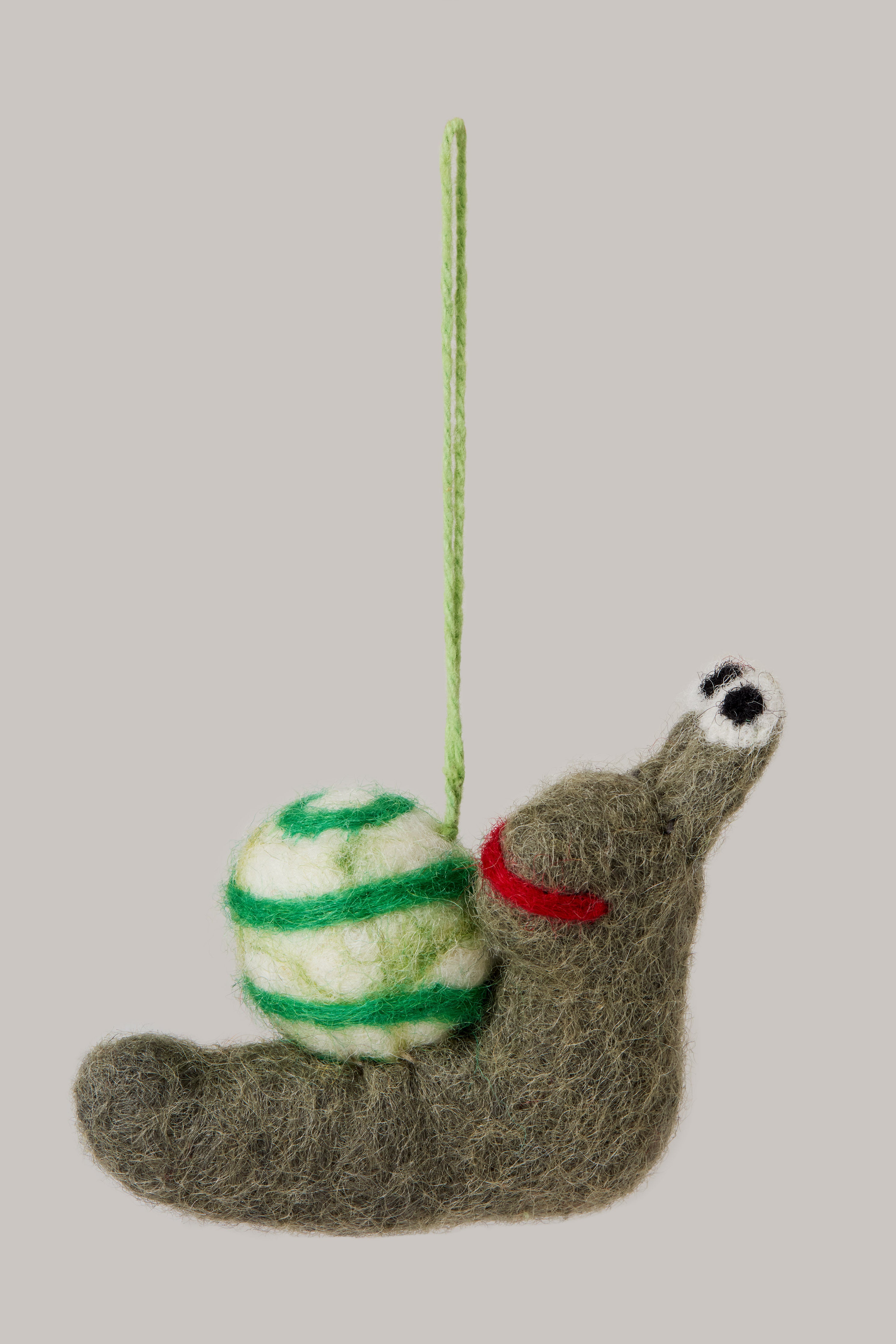 Felt Snail Hanging Decoration