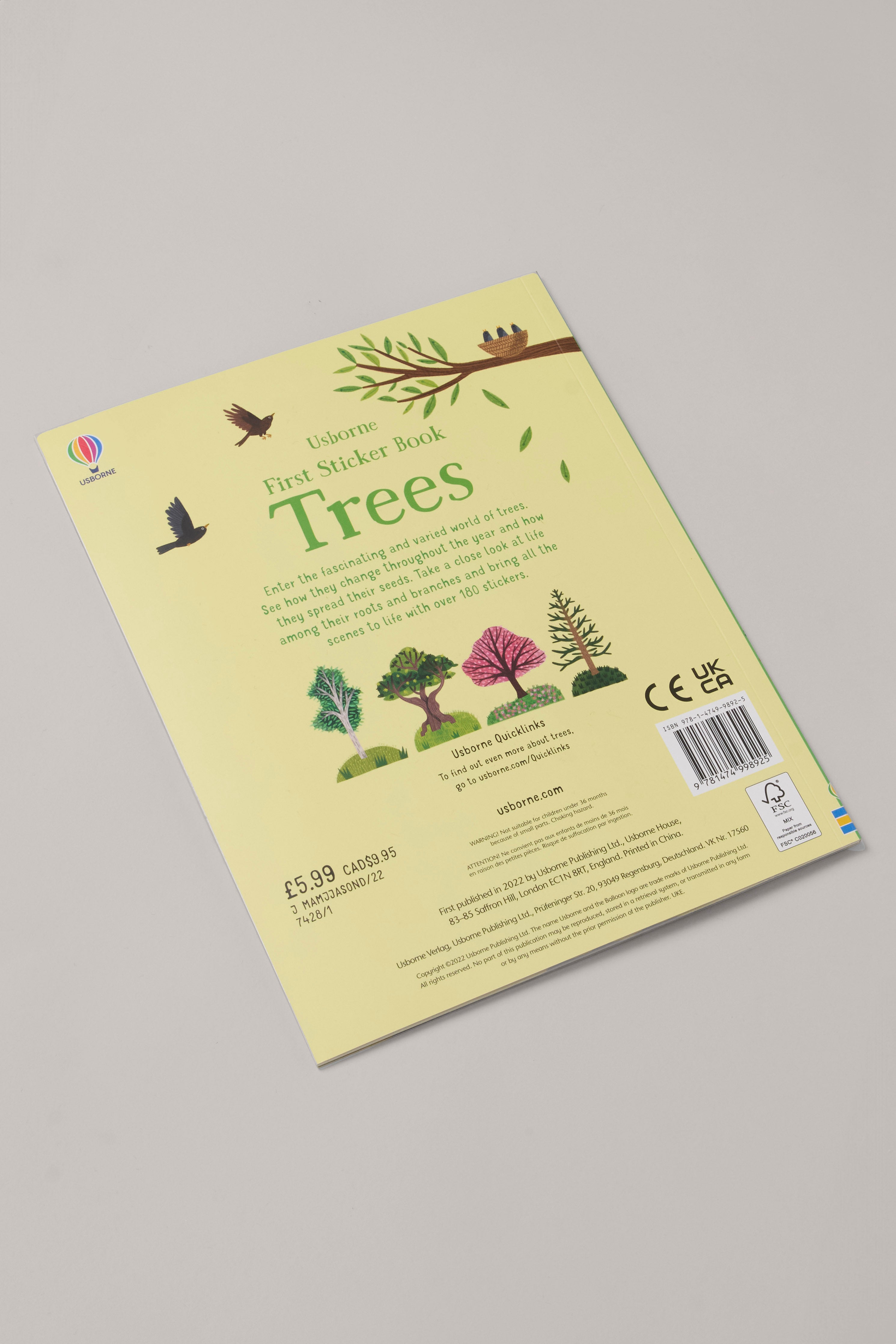 First Sticker Book of Trees