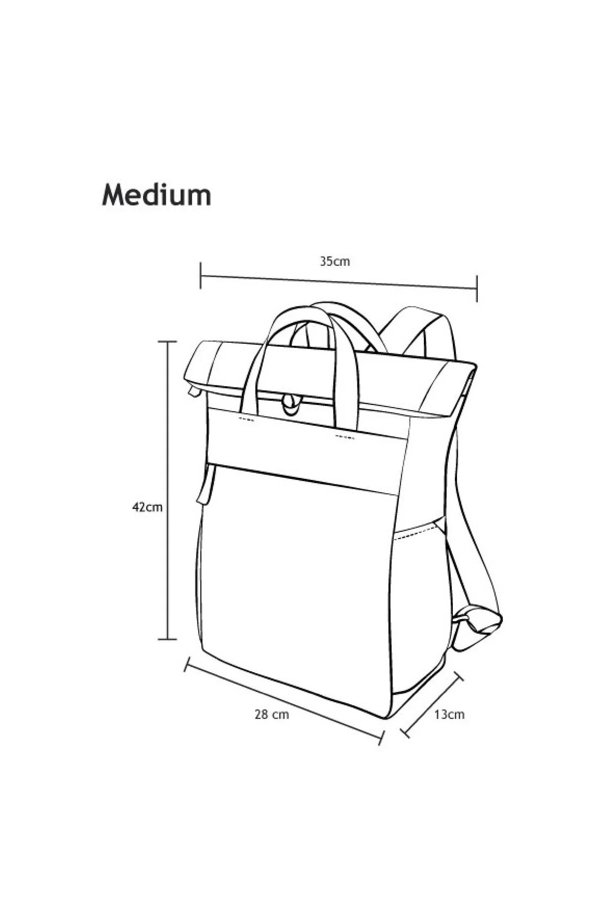 Flax Finchley Recycled Medium Backpack