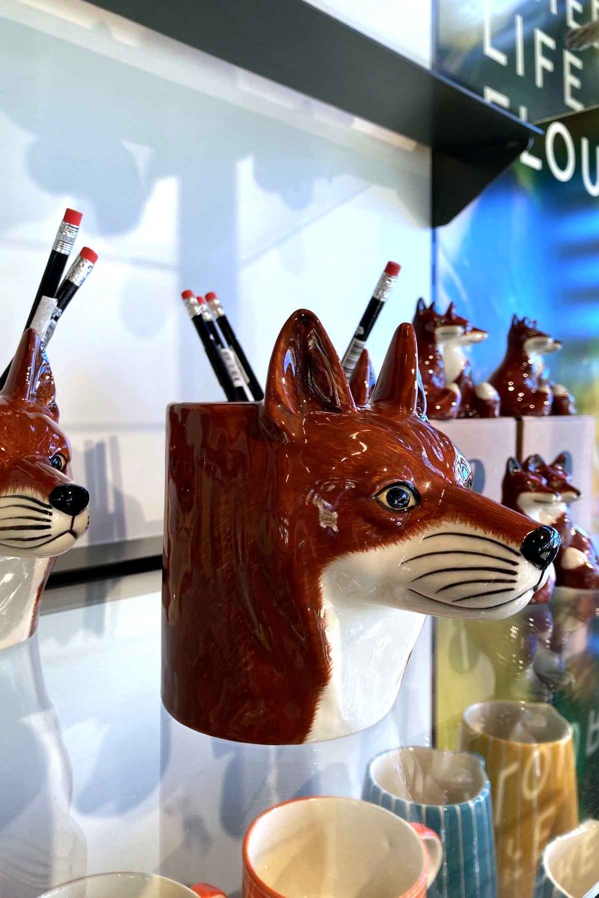 Fox Pencil Pot
