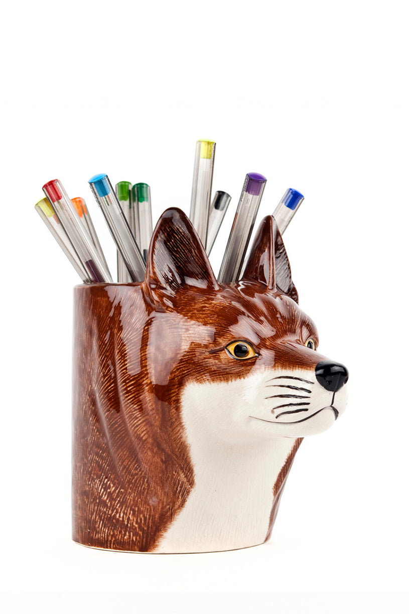 Fox Pencil Pot
