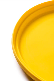 Yellow Foldable Flyer Frisbee
