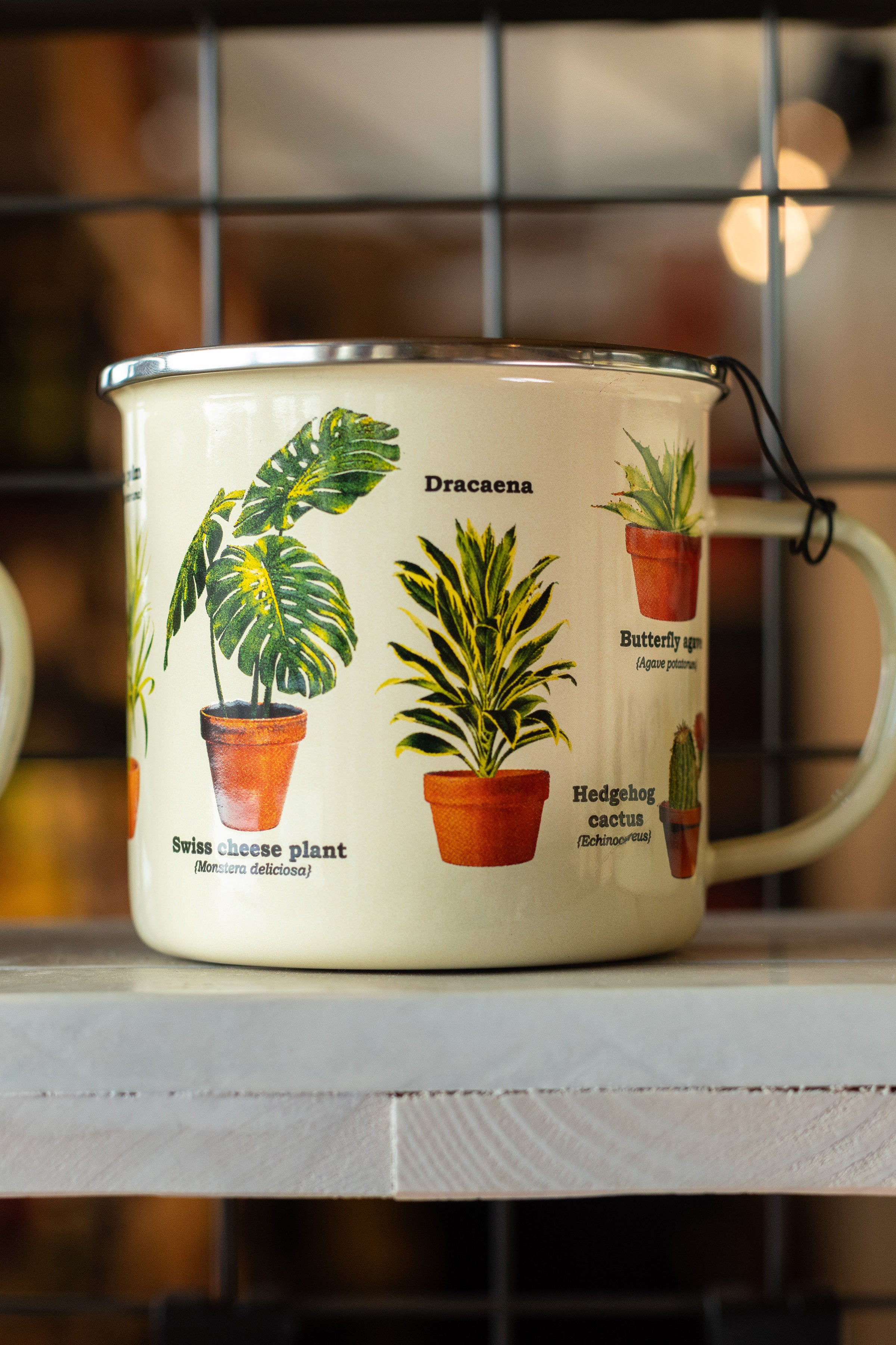 House Plants Enamel Mug