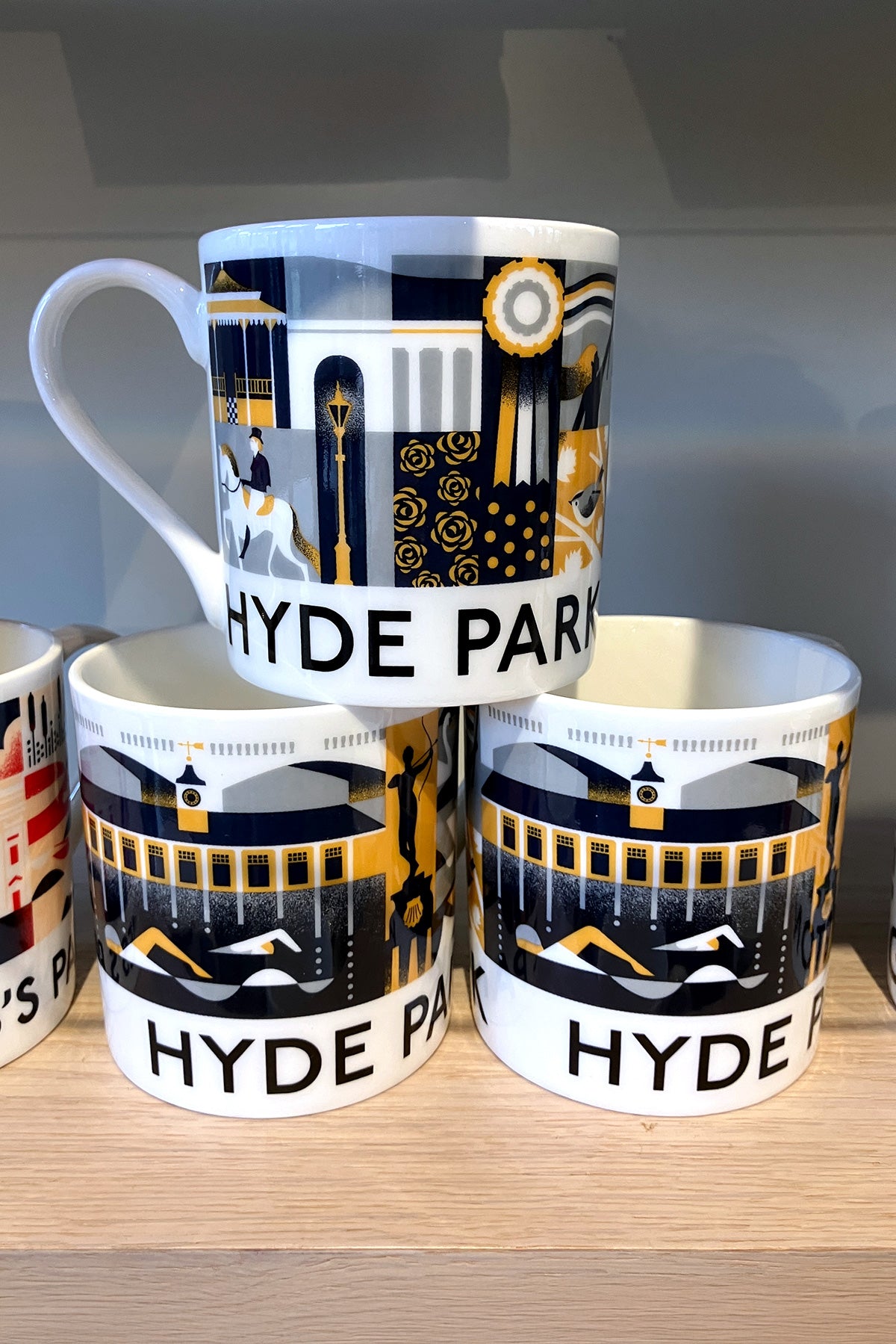 Hyde Park Vintage Print Mug