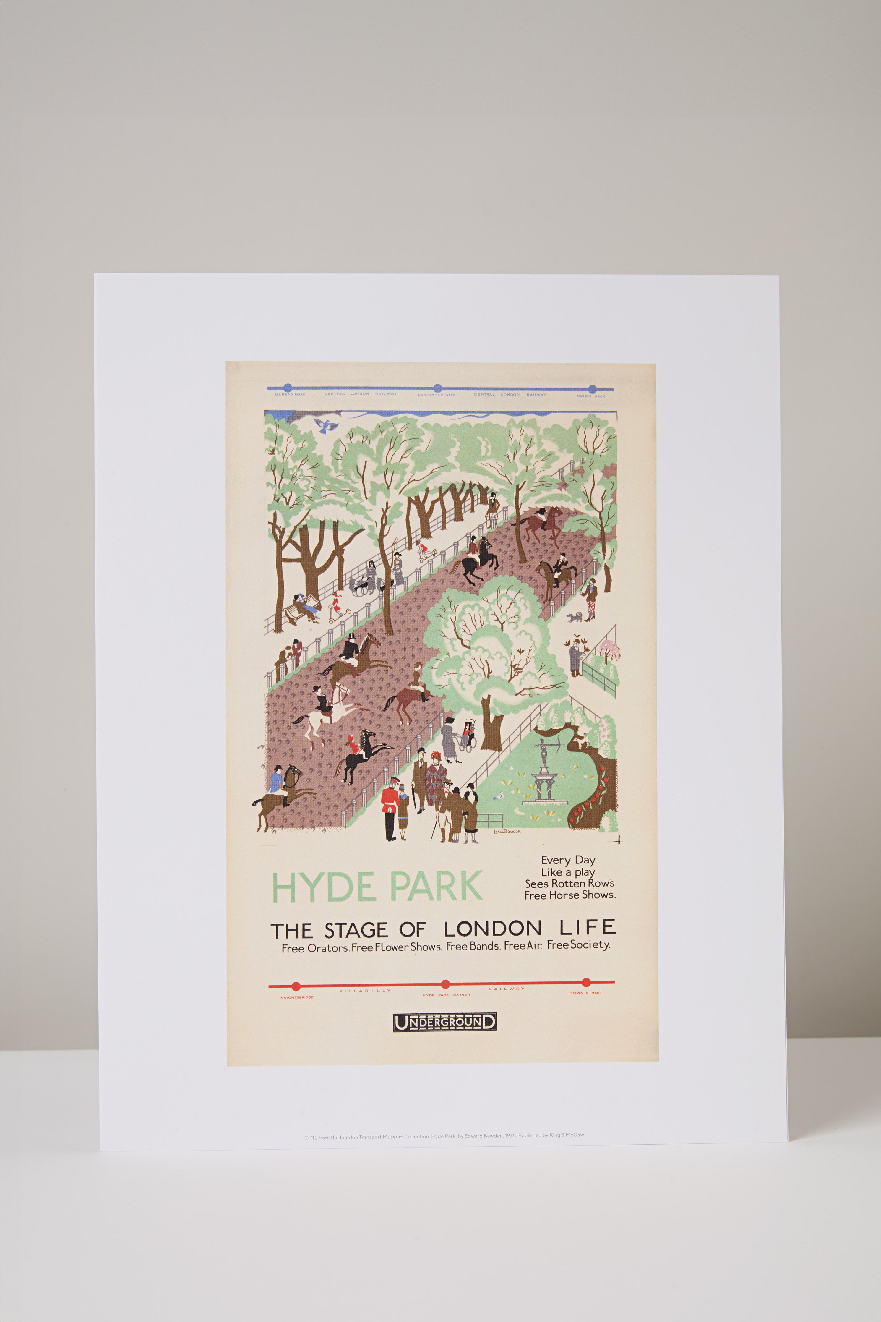 Hyde Park Mini Print