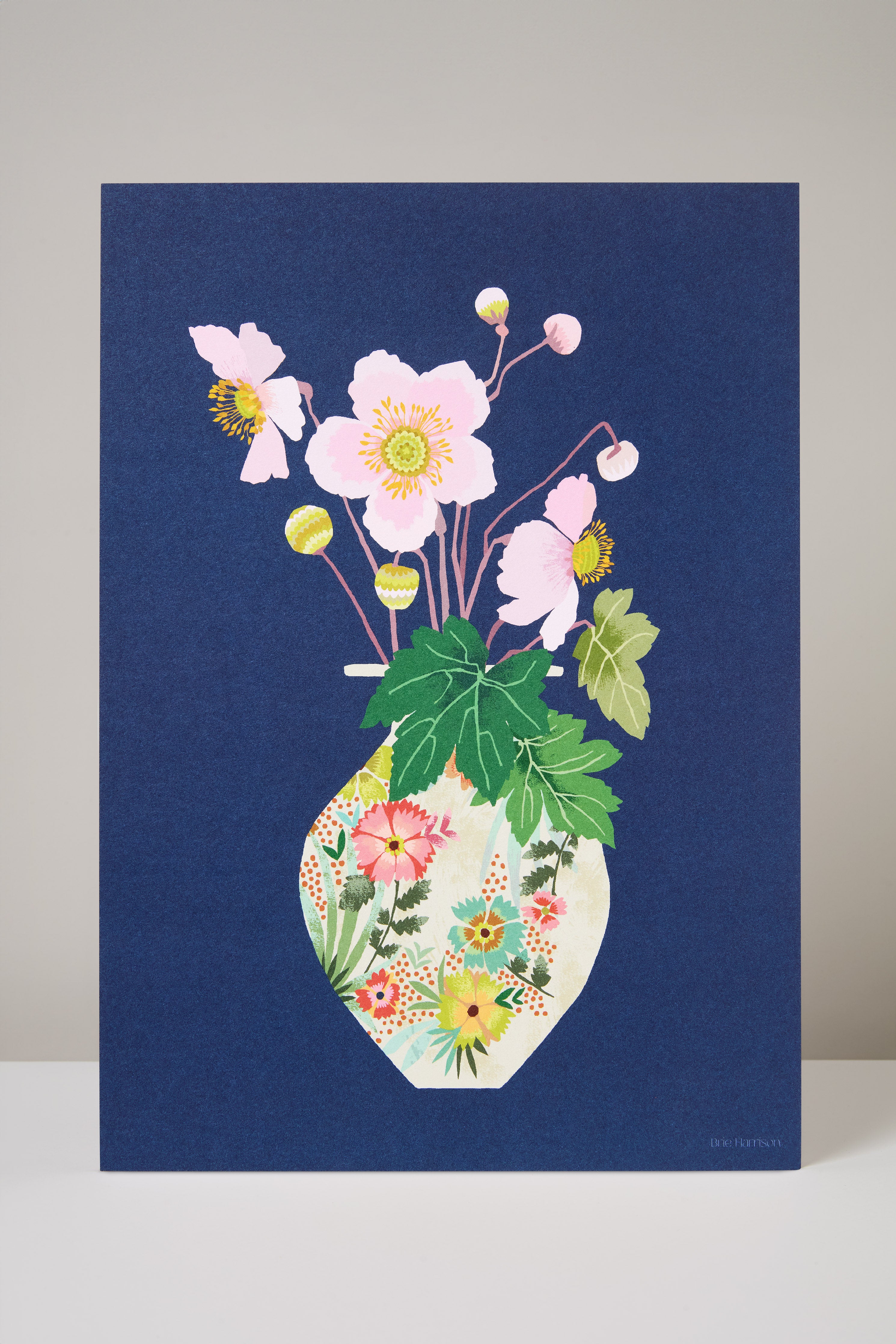 Japanese Anemone Mini Print