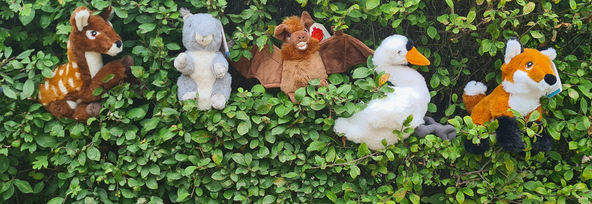 The Royal Parks Shop Keeleco soft toys collection