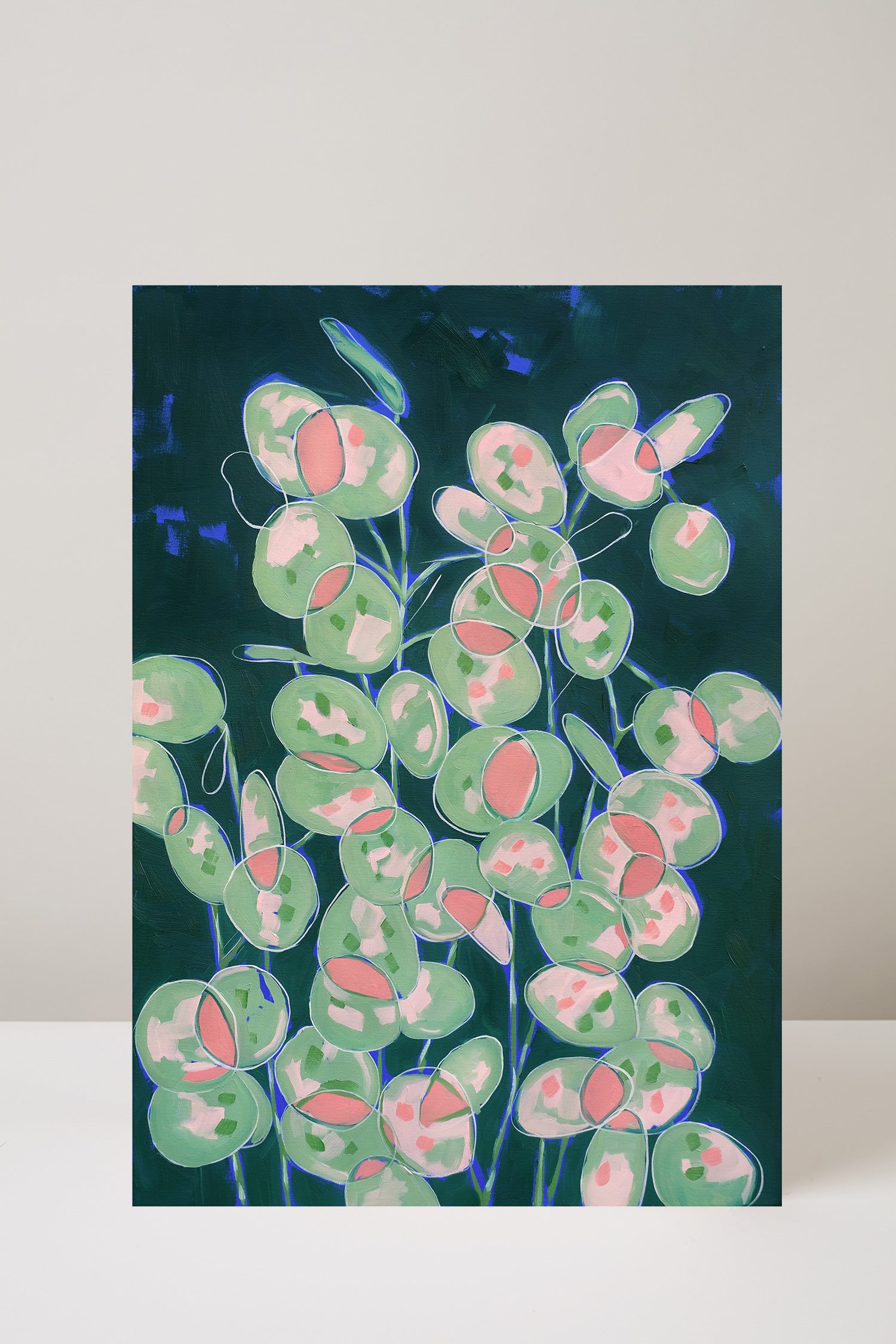 Lunaria Painting On Canvas By Daniel Quirke for the Royal Parks | Regents Park Collection