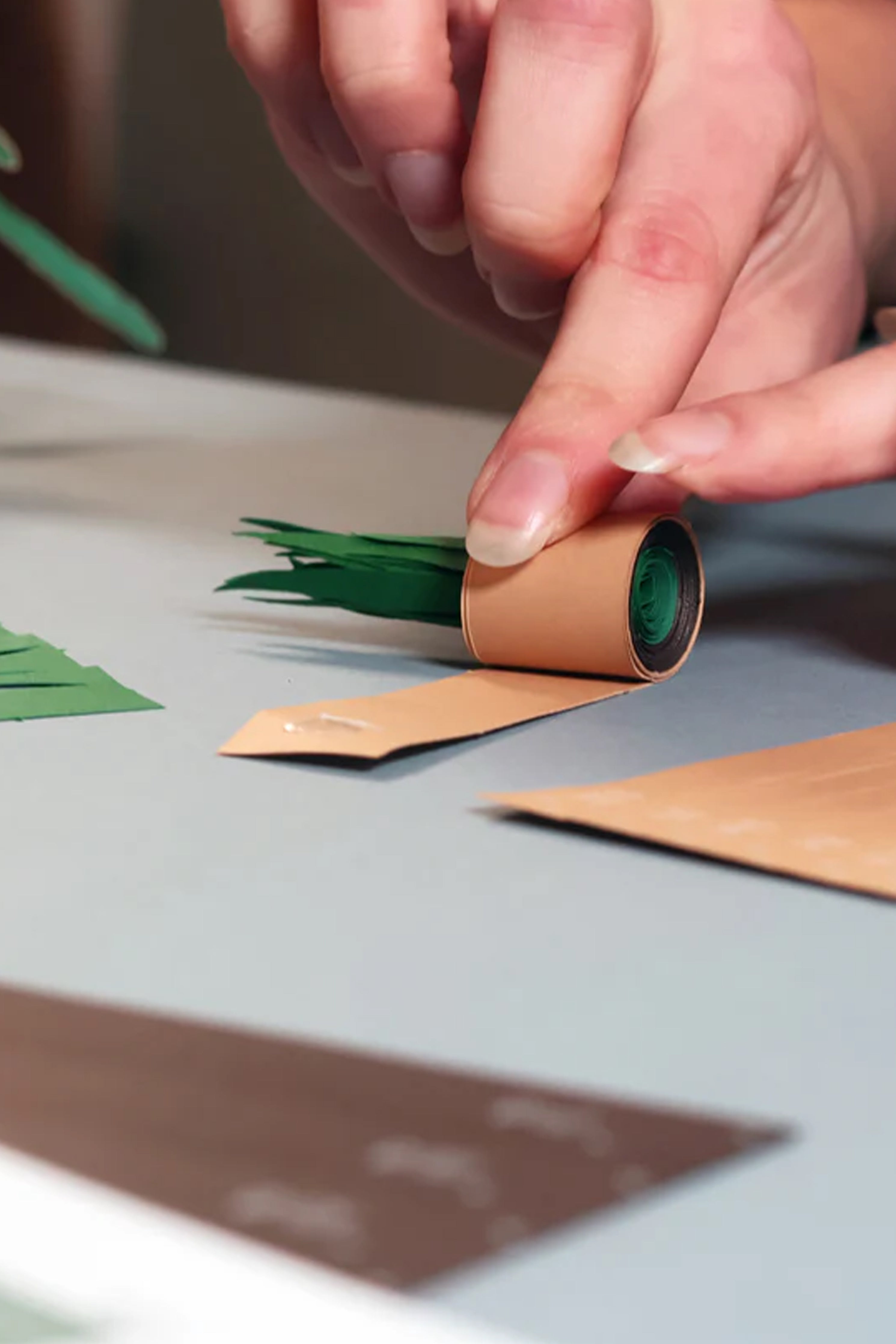 Making pikkii paper plants