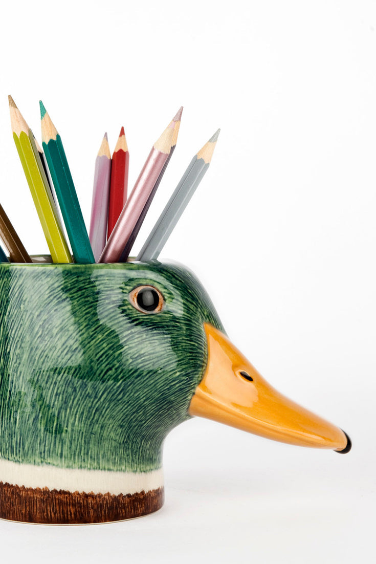 Mallard Pencil Pot