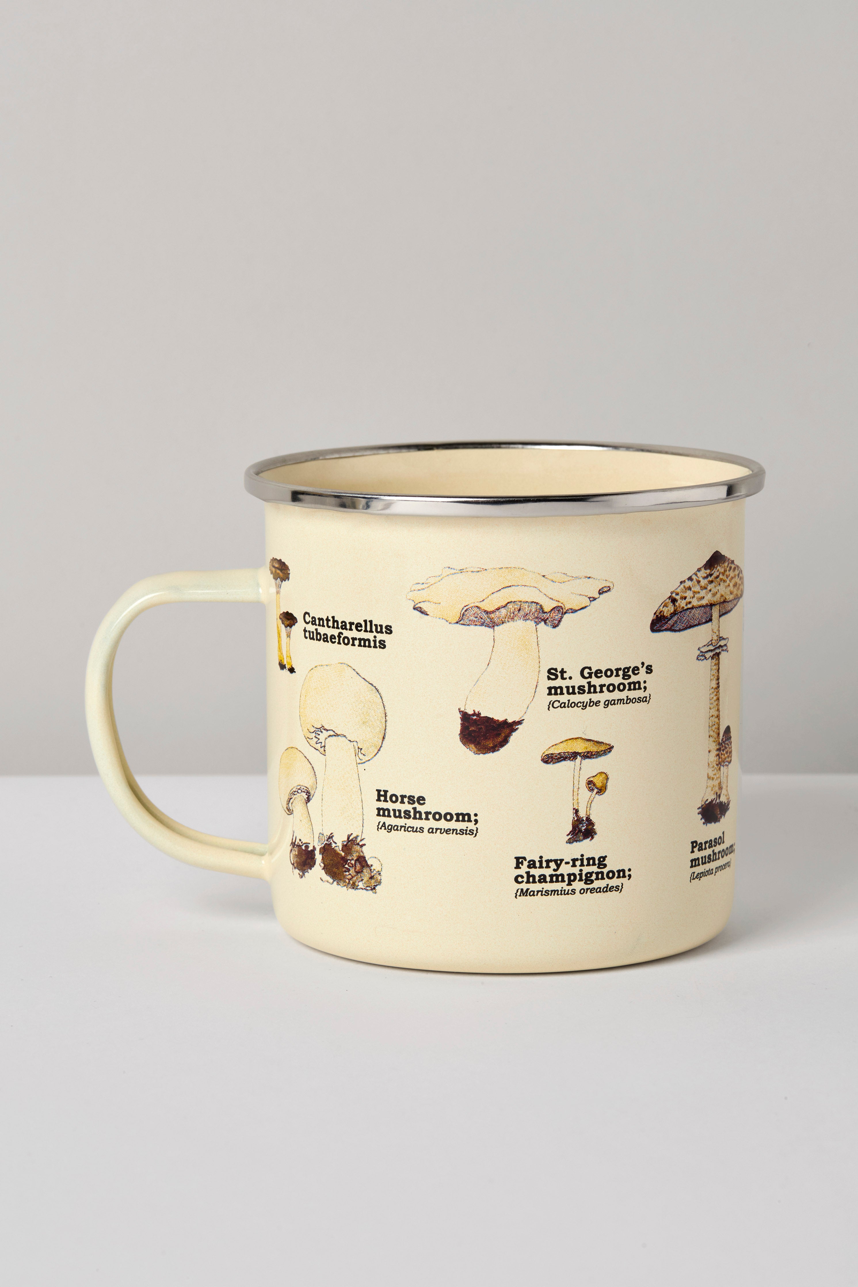 Mushroom Enamel Mug