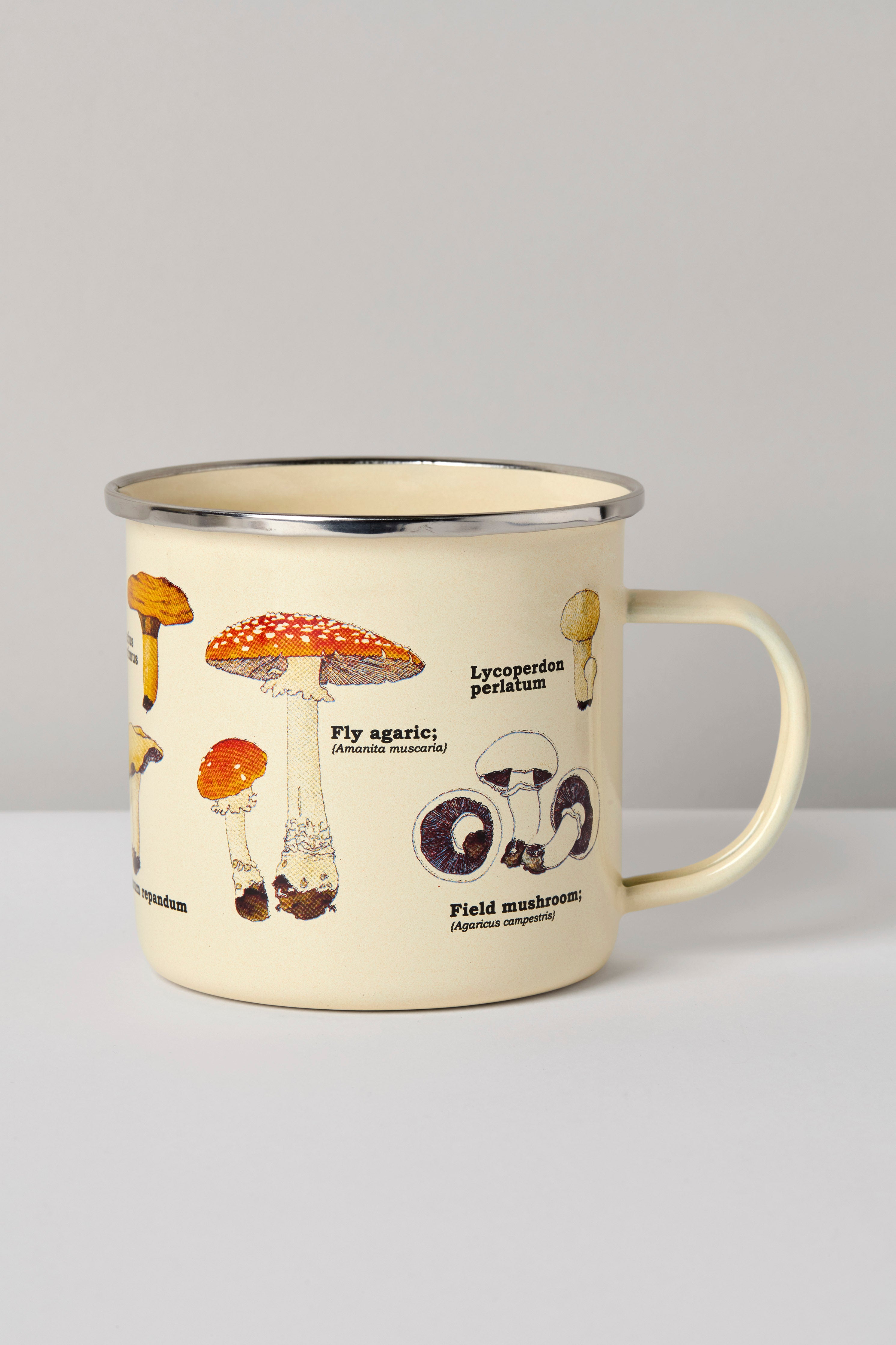 Mushroom Enamel Mug