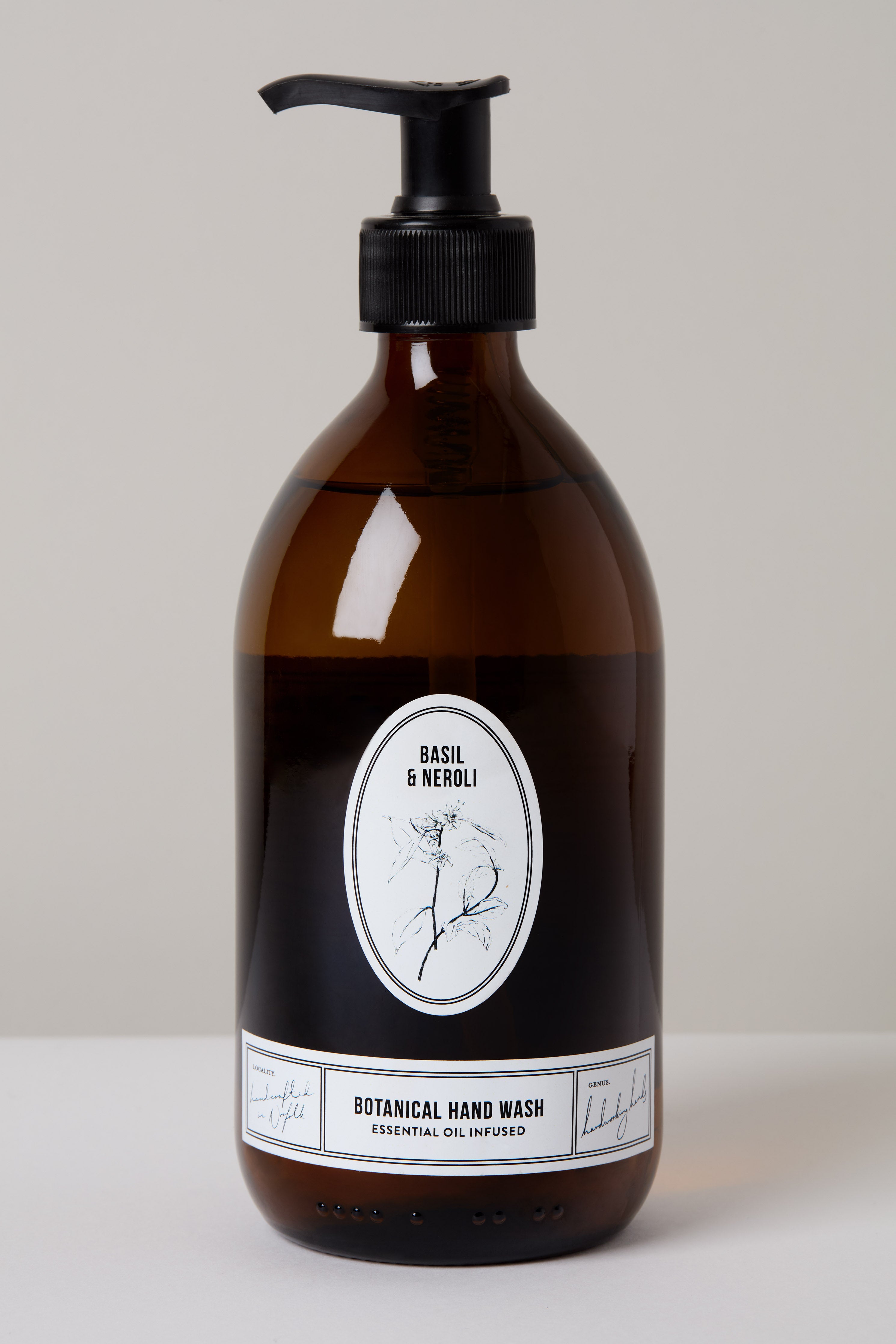 Norfolk Natural Living Basil & Neroli Handwash - 500ml