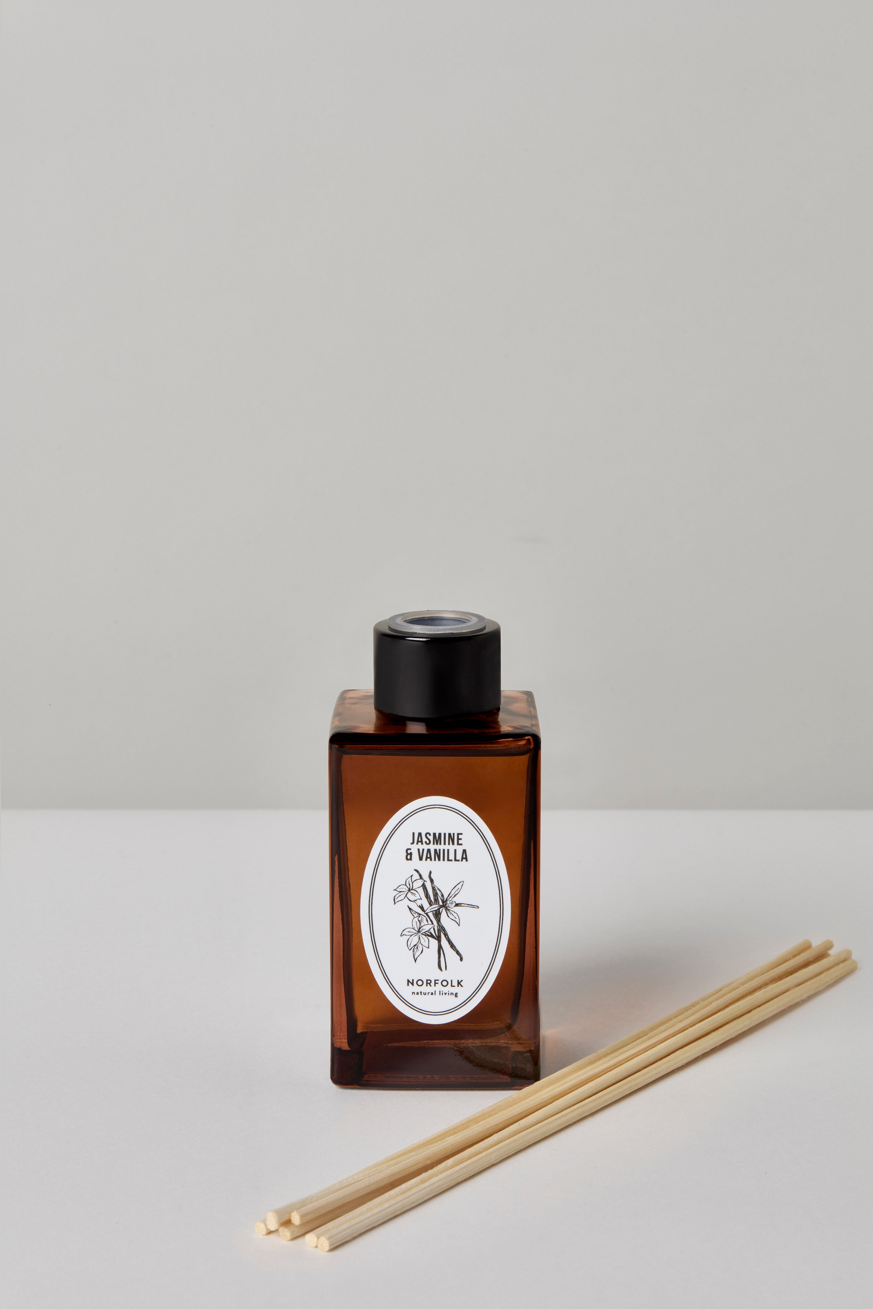 Norfolk Natural Living Gardeners Jasmine & Vanilla Reed Diffuser Set