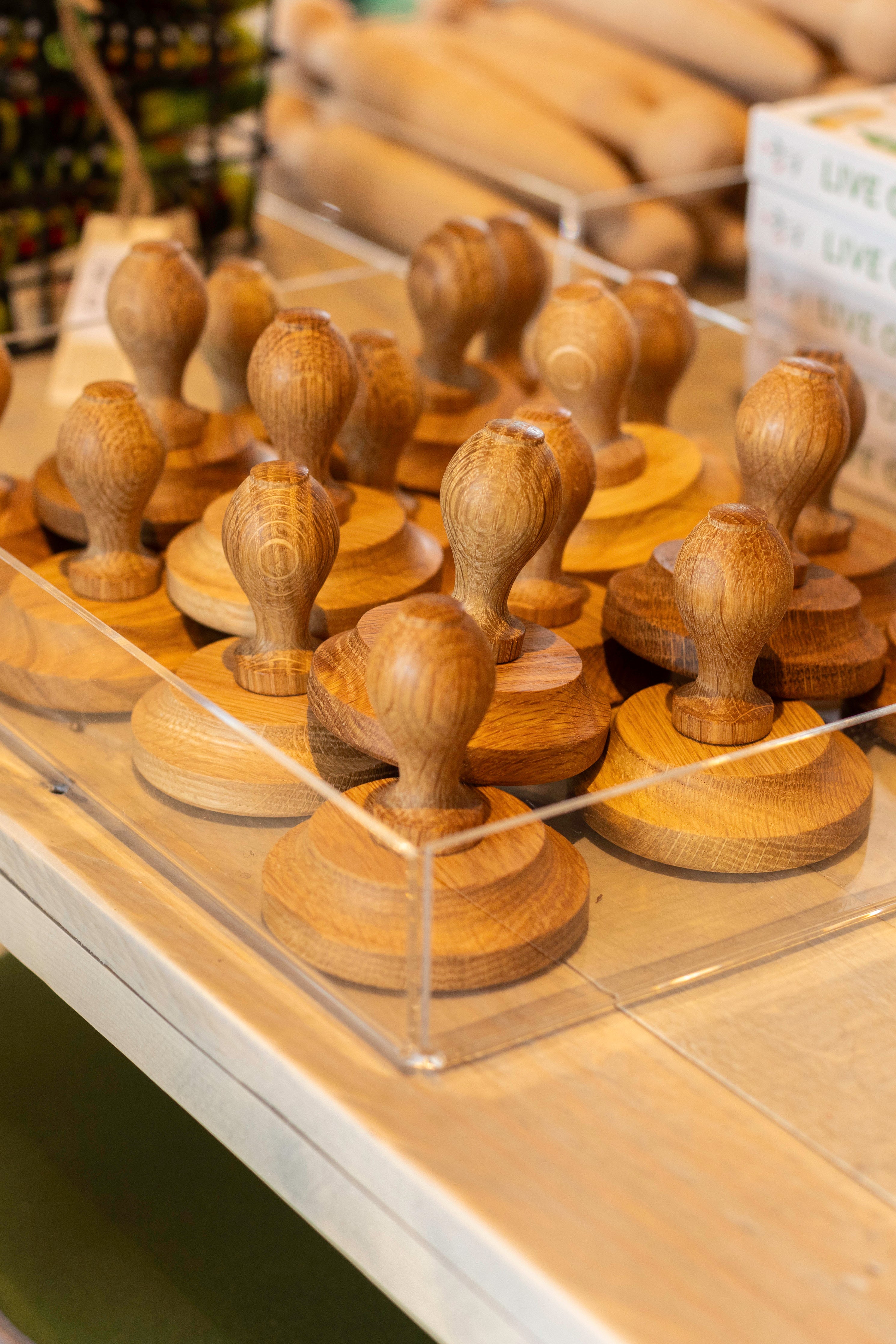 Oak Pot Tamper