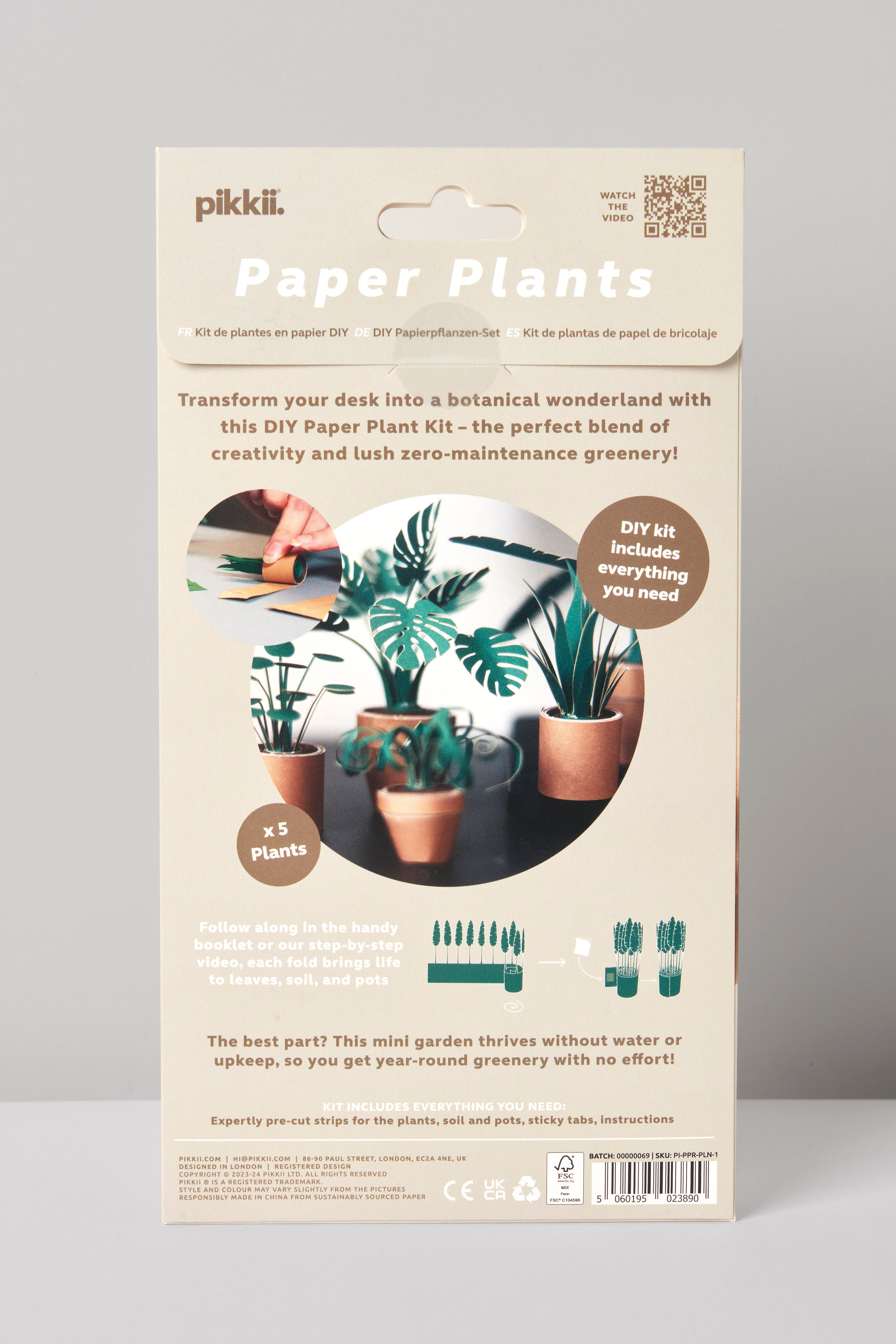 Paper Plants kit