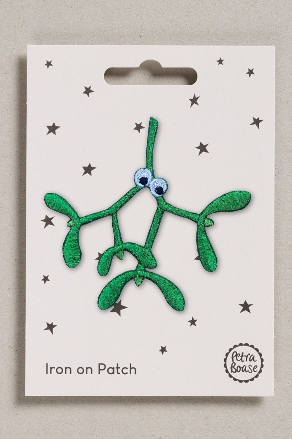 Mistletoe Iron on Patch
