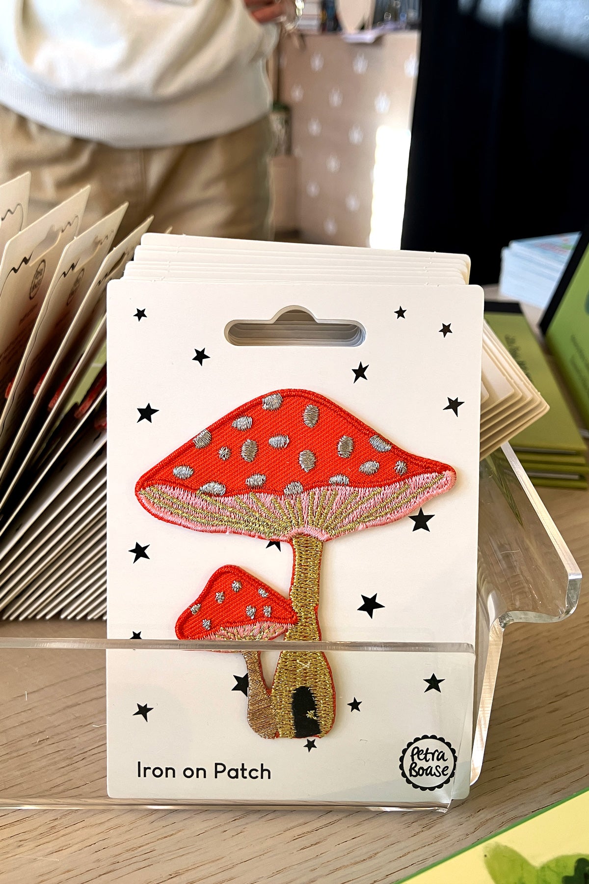 Toadstools Iron on Patches