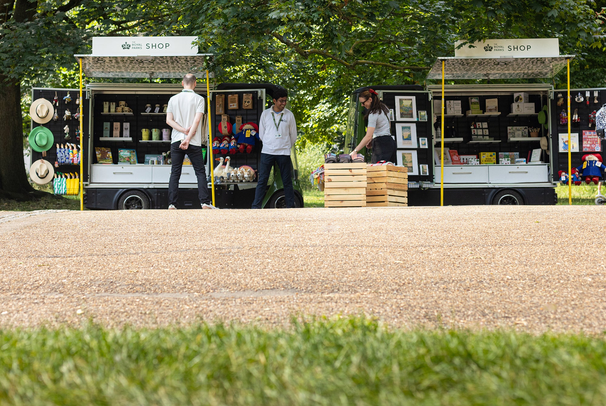 Where to find The Royal Parks pop up shops