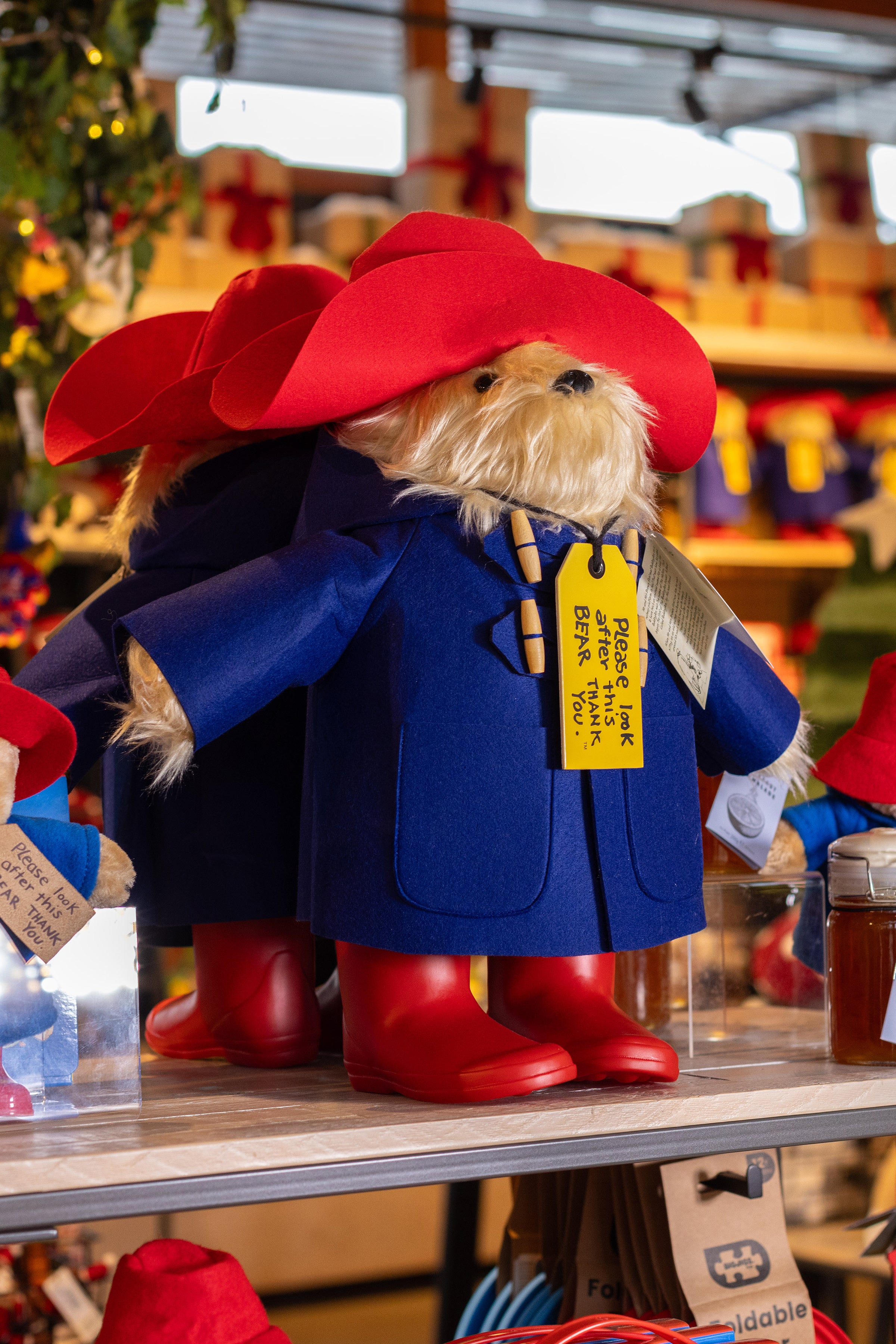 Large Collectors Paddington Bear Soft Toy