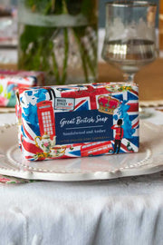 Sandalwood and Amber Great British Soap - 190g