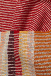 Wallace Sewell Edera Cranberry Lambswool Scarf