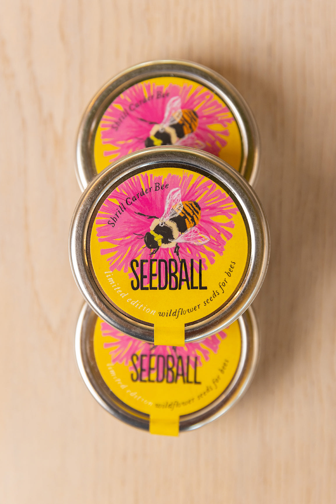 Shrill Carder Bee Wildflower Seedballs