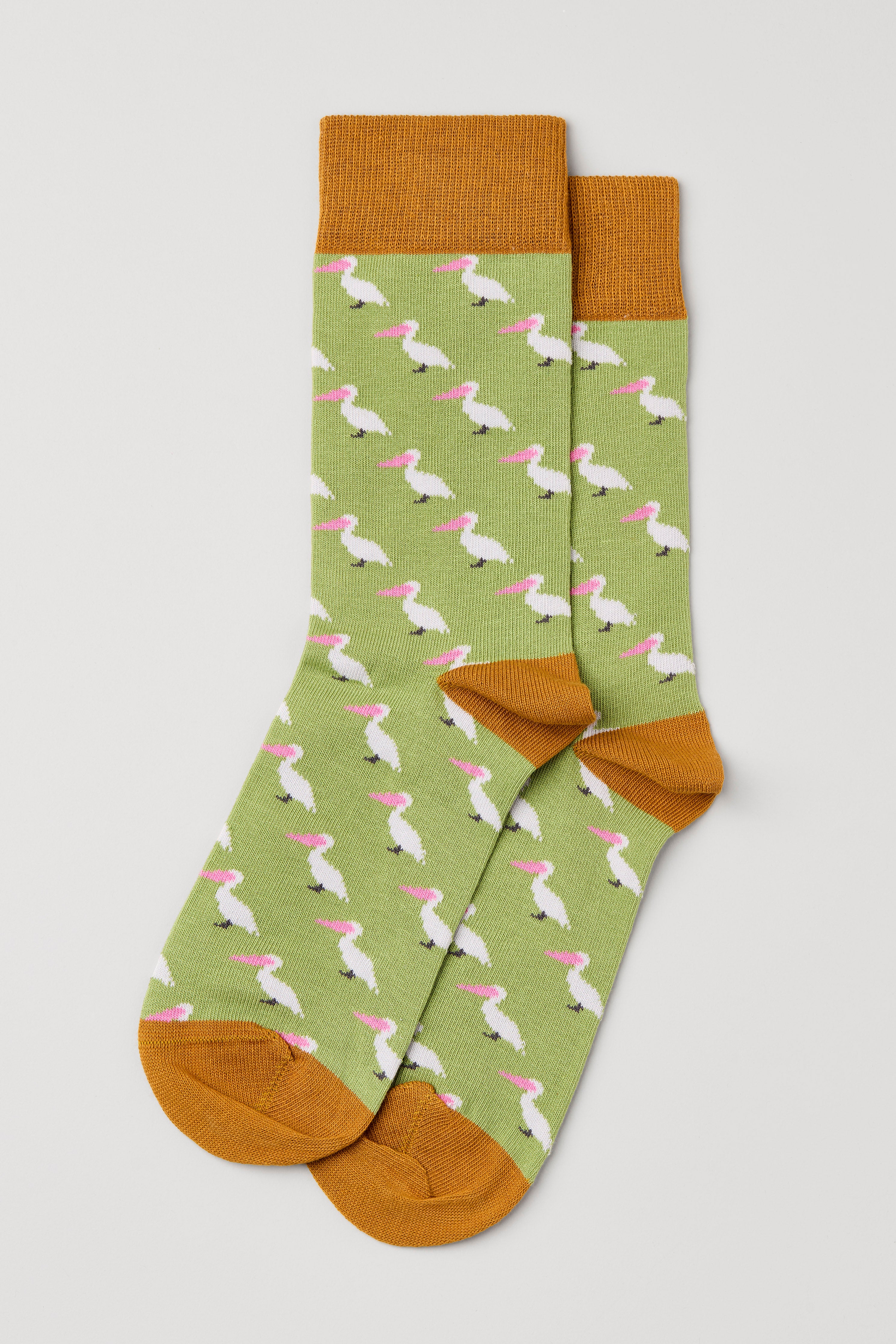 Green Pelican Socks