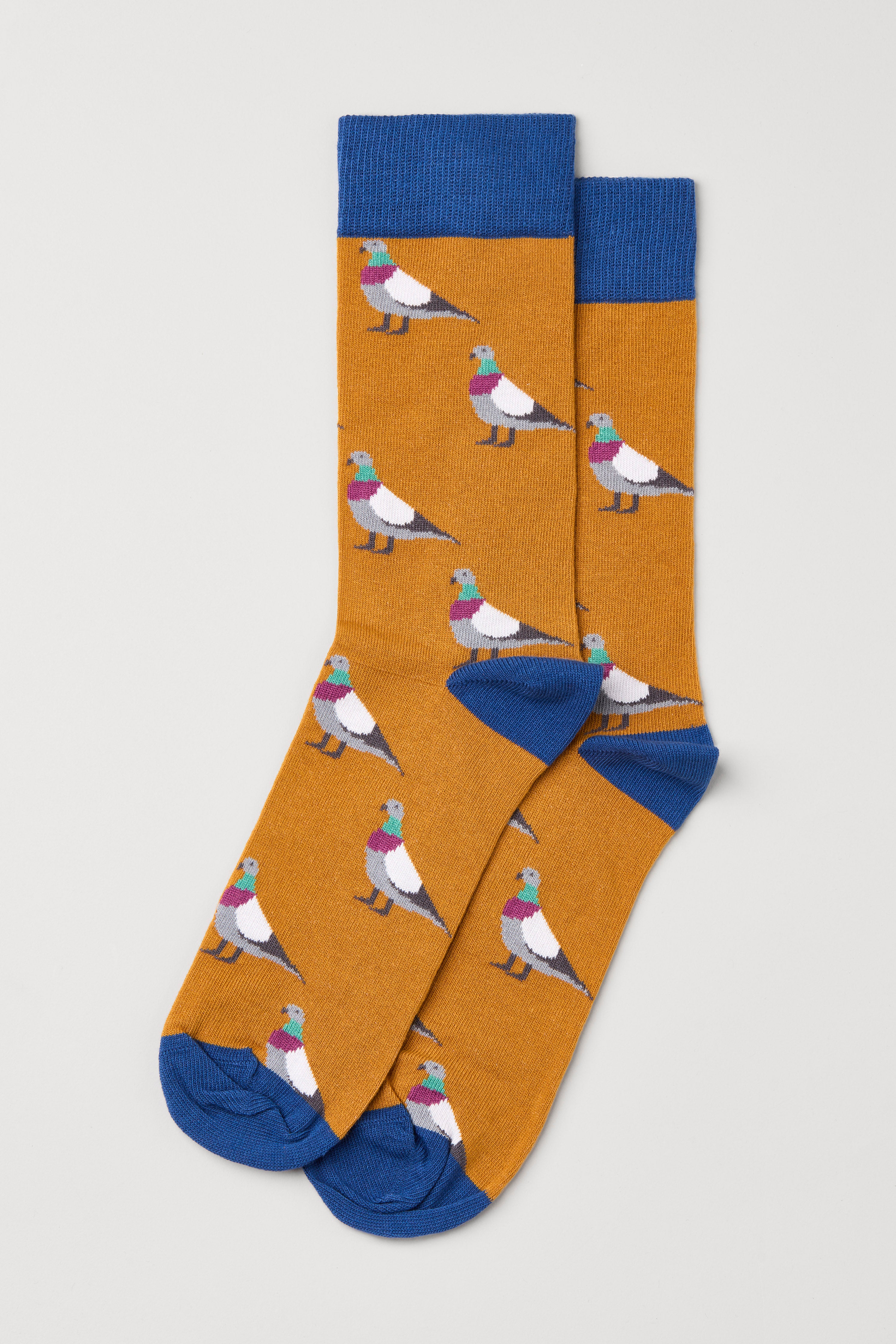 Ginger Pigeon Socks