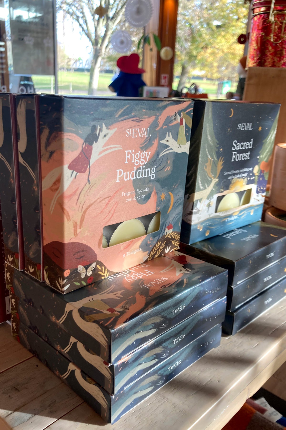 Tealight Christmas Figgy Pudding